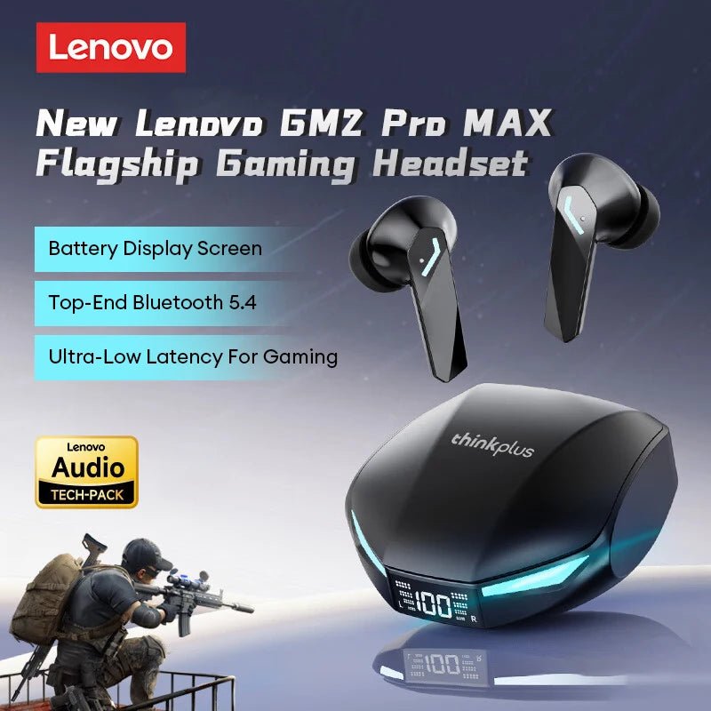 Lenovo GM2 PRO MAX Wireless Gaming Earbuds