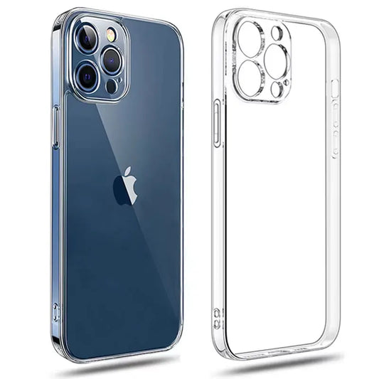 Ultra-Thin Clear Silicone Case for iPhone